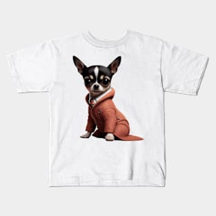 Chihuahua gentleman Kids T-Shirt